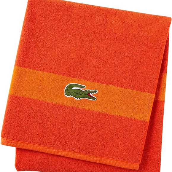 Lacoste Bath Nwt Lacoste Bath Sheet Towels Poshmark